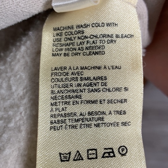 Anthropologie Pilcro Aubrey Draped Cardigan Open Front Beige Size L/XL - Picture 13 of 14